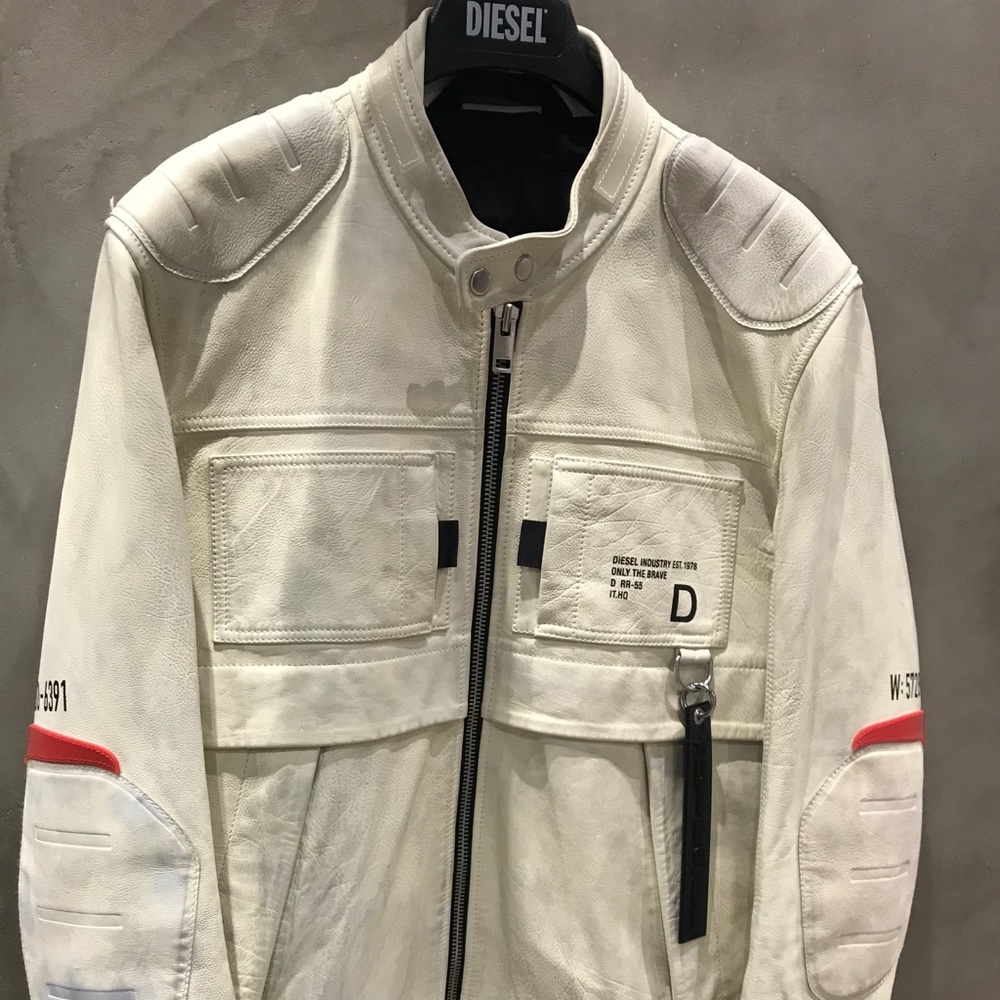 DIESEL biker inspired Superior leather jacket